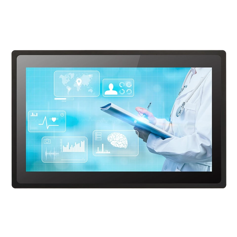 Waterproof industrial monitor touch screen