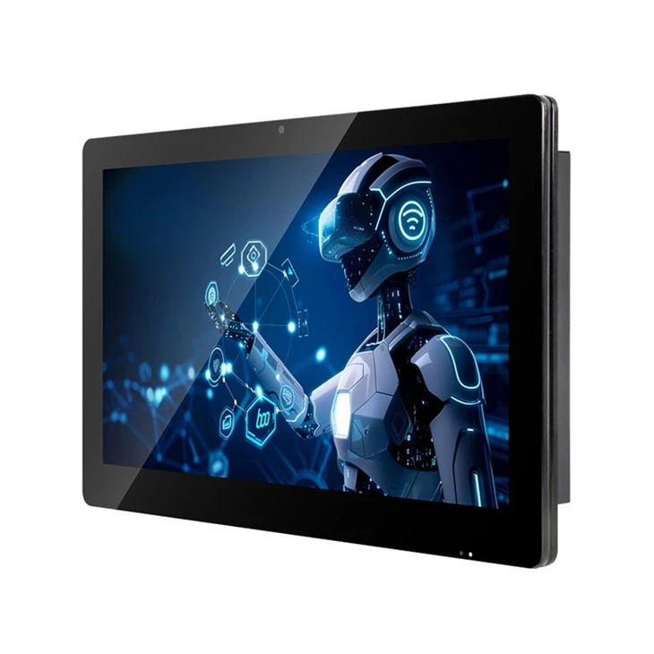 Bestview New Design15.6 Inch Wall Mounted Android Industrial Grade All in One Capacitive Touch Panel PCs With 100*100 VESA IP65 Front Panel And Back Case Lock