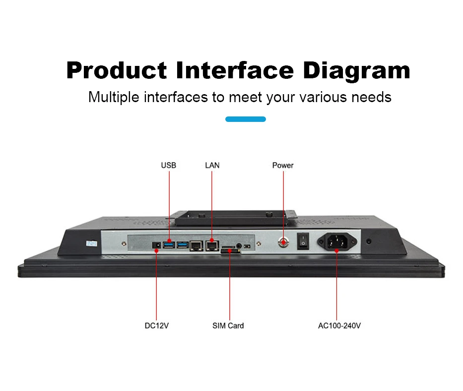 marine touch screen monitor