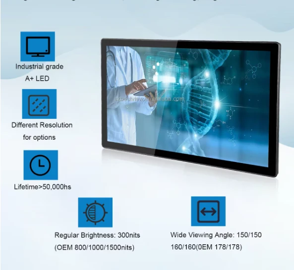 ip65 touchscreen monitor
